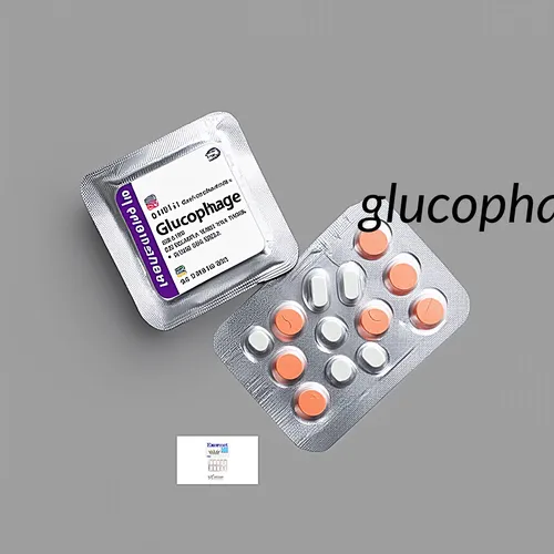 Glucophage necesita receta medica